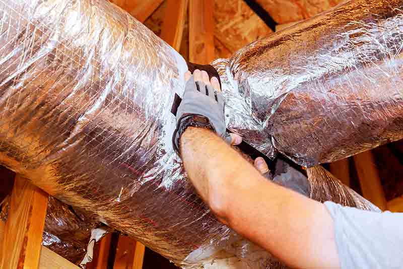 Air duct sealing cost