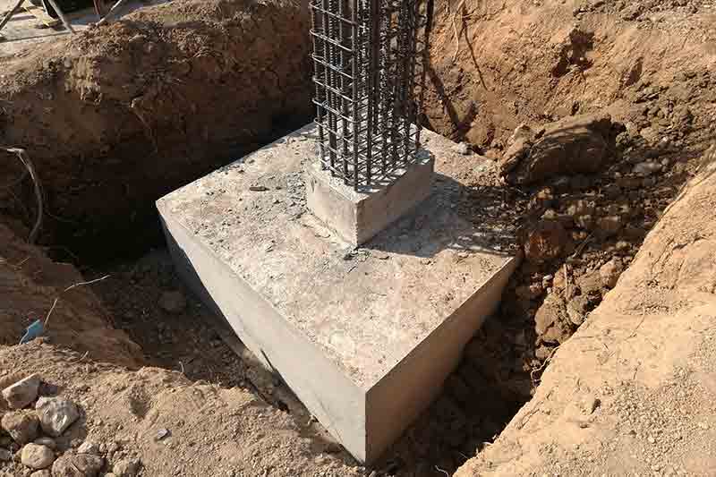 Concrete footing cost