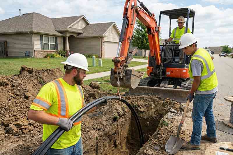 Cost to bury power lines