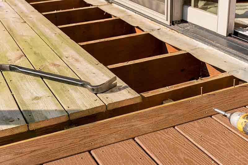 Deck removal cost