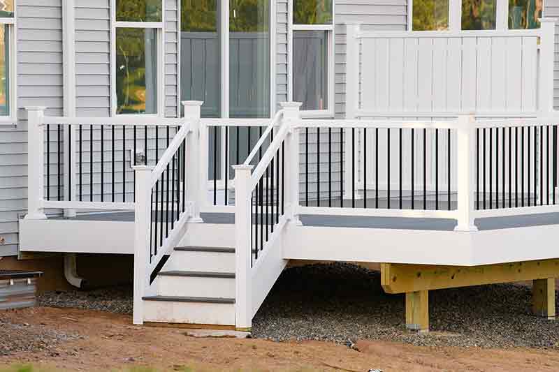 Deck stairs cost