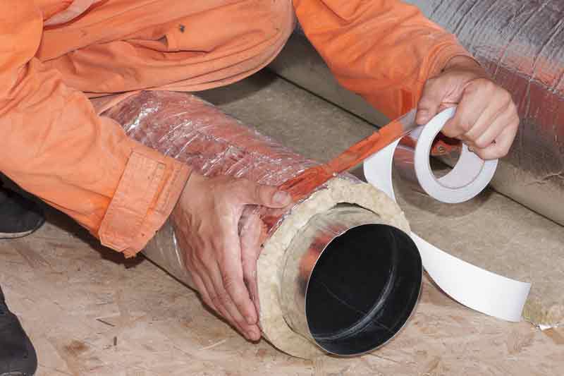 Ductwork insulation cost