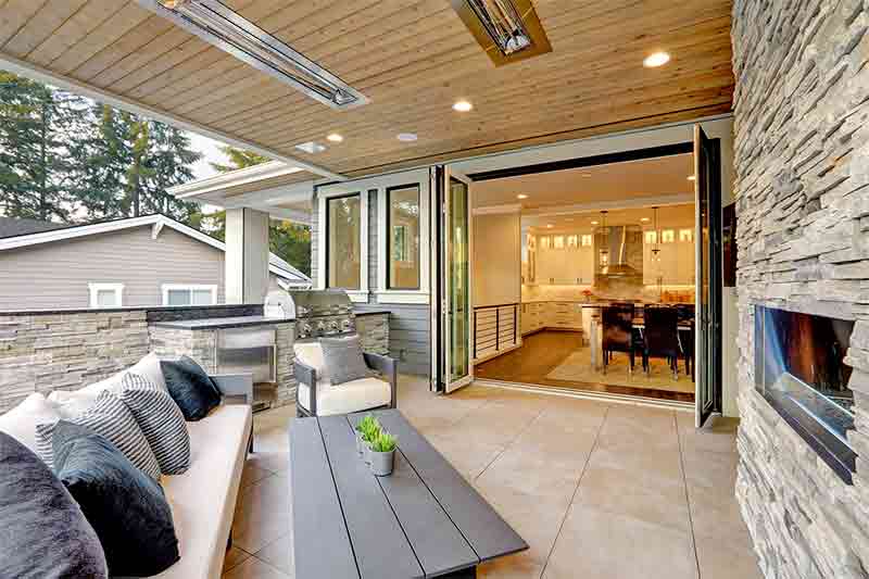 Folding or accordion patio doors cost